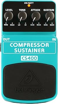 Behringer CS400 Compressor Sustainer Ultimate Dynamics Effects Pedal