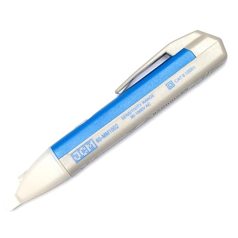 JCM Non-Contact Voltage Tester Pen, AC 90-1000V, LED Beep, CAT III 1000V
