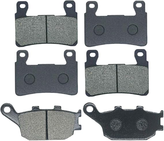 S SYUU Motorcycle Front Rear Brake Pads Compatible with Honda CBR600 CBR 600 F1 F2 F3 F4 F4i F5 F6 Sport 1999-2007 CBR900RR Fireblade 1998-2003 CBR954 RR 2002-2003 CBR929 RR 2000-2001 FA296F FA174R
