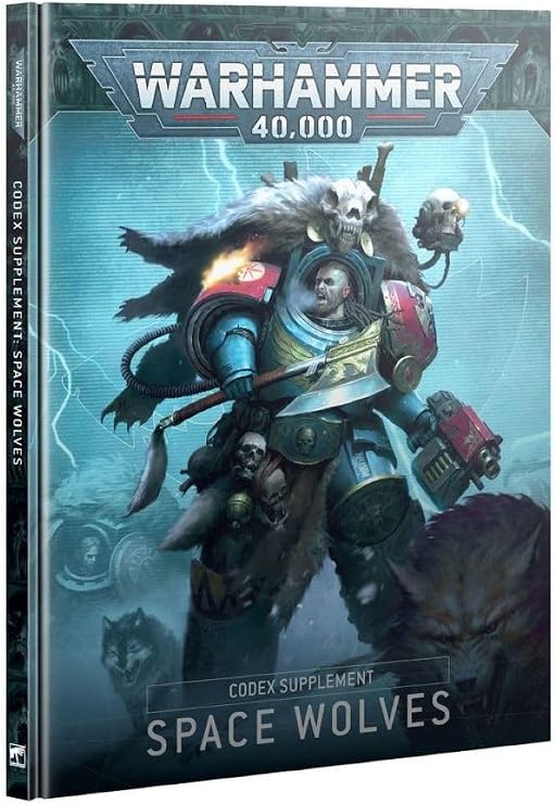 Games Workshop Warhammer 40k - Codex Supplement: Space Wolves 10th edition