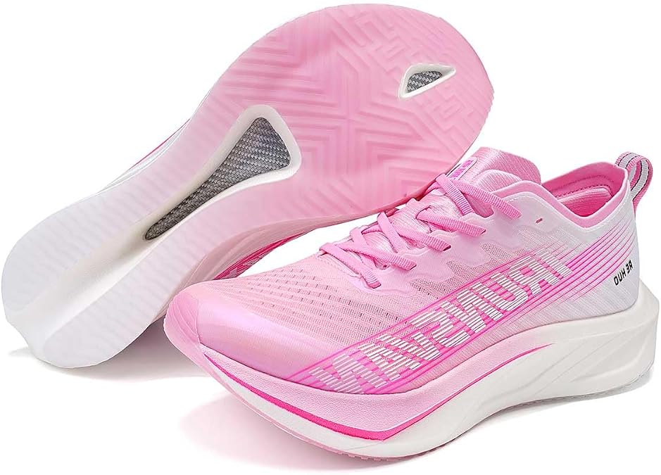 Carbon Plate Running Shoes Mens and Womens Running Shoes Lightweight, Cushioned, Arch Support Sneakers for Running, Training, and Daily Wear