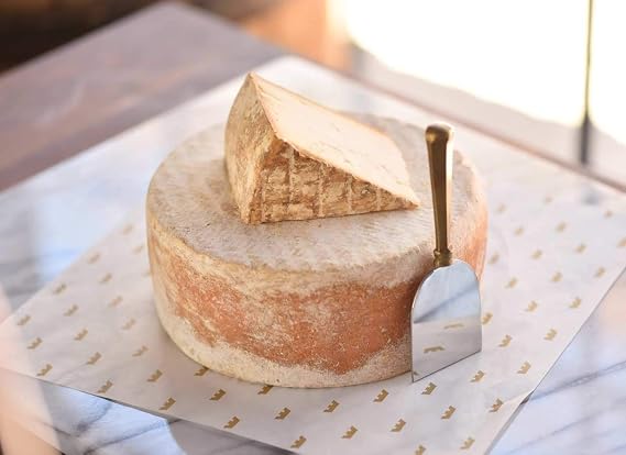 Tony Caputos Cheese Caves Revived Onetik Chabrin 1lb | French Goats Milk Cheese, Revived in Salt Lake City, UT | Great for Charcuterie boards | 1 Pound Piece