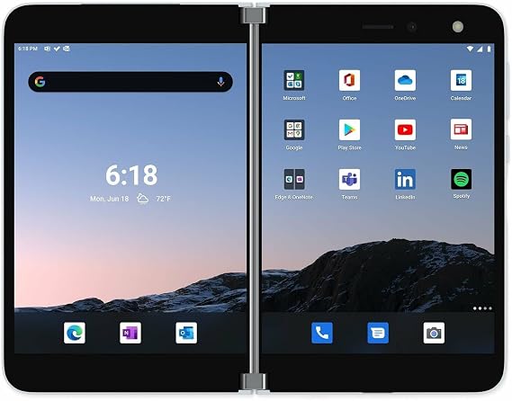 Microsoft Surface Duo 256GB (Unlocked) - Glacier