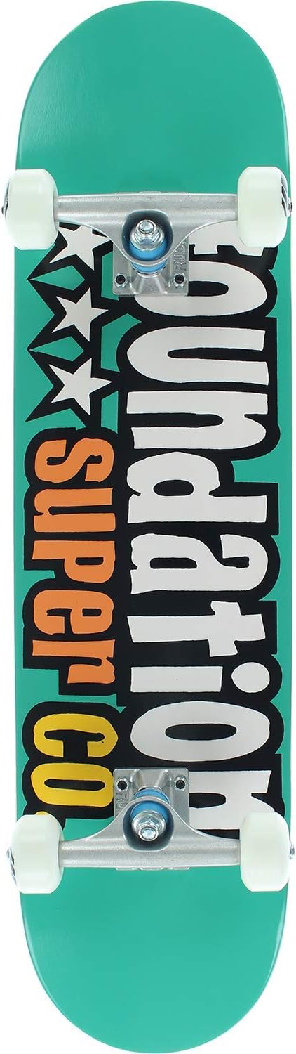Foundation Complete Skateboards - Ready to Ride Skateboard - Skateboarding Completes