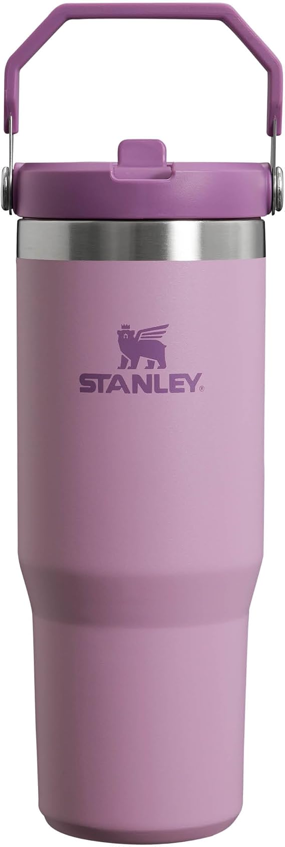 STANLEY IceFlow Flip Straw Tumbler Pipetli Termos Su Şişesi 0.89 Litre - Lilac | Paslanmaz Çelik