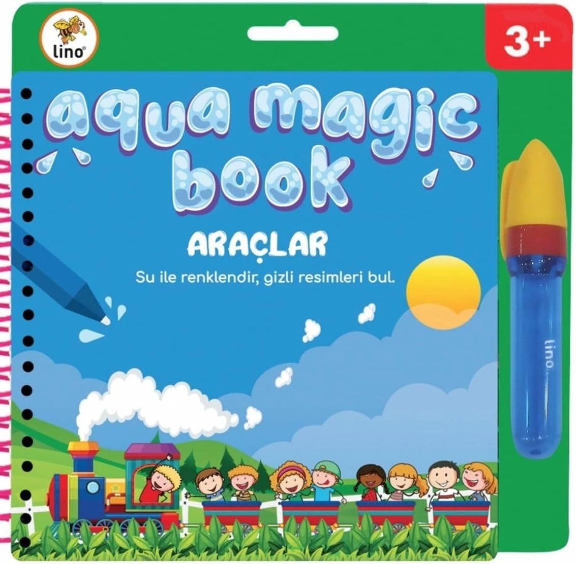 Lino Aqua Magic Book Tools Magic Coloring Book