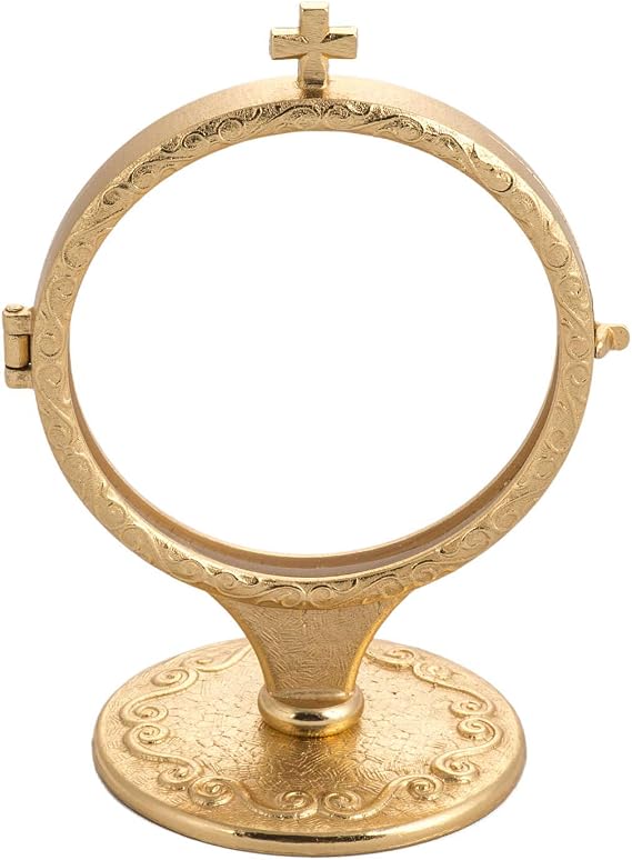 Chapel Monstrance in Brass for Big Host