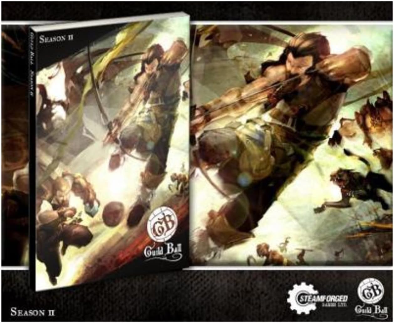 Steamforged Games Guild Ball Season 2 Rulebook with Sleeve