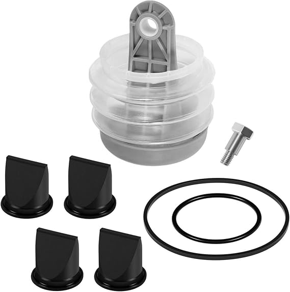 1 1/2 Inch Pump Bellow Kit with Duckbill Valve, Compatible Replacement Kit for S T J VG Vacuum Pump Series,Boat,Ya