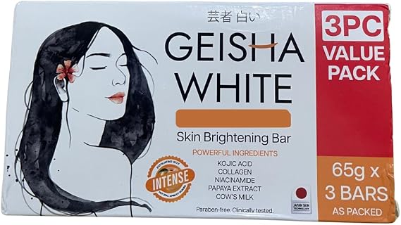 Geisha White Skin Brightening Bar Soap