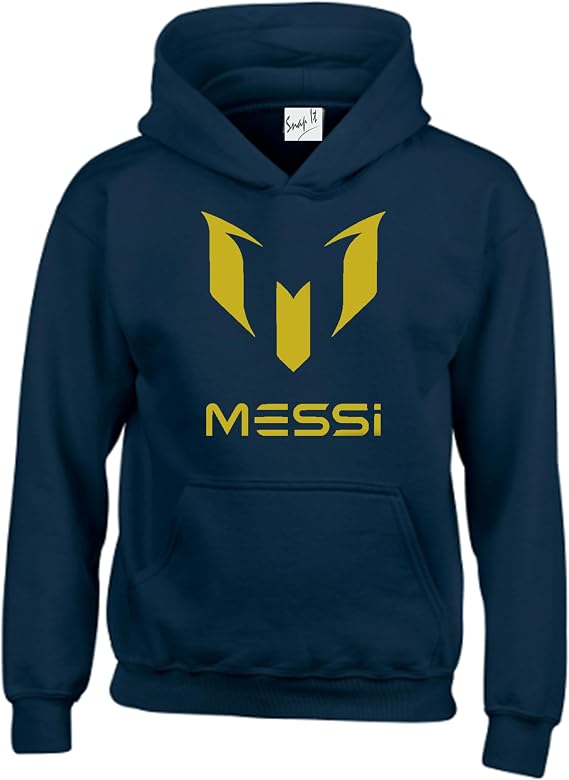 Inspired Messi #10 GOAT Kids Hoodie - Soccer Jersey Inspired Soccer Boys Hooded Top | Perfect Football Gift