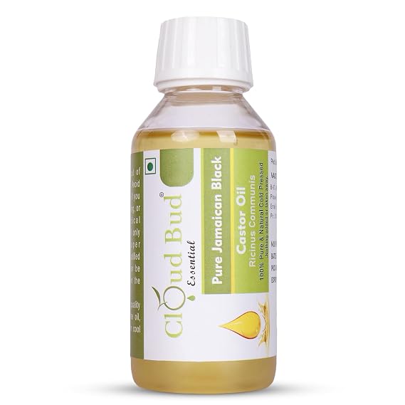 Pure Jamaican Black Castor Oil 100ml 3.38oz Ricinus Communis 100% Pure and Natural Cold Pressed