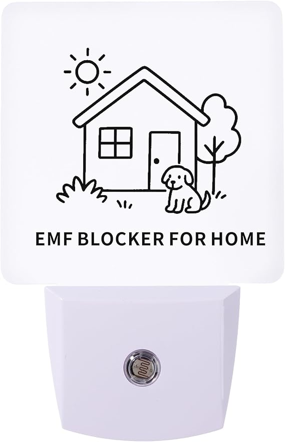EMF Blocker for Home EMF Protection Plug for Safe, Neutralize Harmful EMF Effects Including Electronics, Promote Peaceful Sleep & Calm