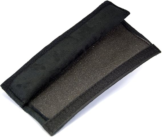 Seat Belt Microfiber Foam Cover - Cushioned For Your Driving Comfort - Easy & Quick On