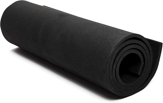 LTKJ EVA Foam Sheets 35x100cm(13.8"39") Kids Handmade DIY Craft Cosplay Model (Black, Thick-5mm)