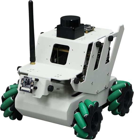 Yahboom ROS Robot Kit Sunburst RDK Based on RDK Board SLAM Map Navigation Depth Camera Visual Recognition ROS2 Educational Robotic (RDK X5 Standard Kit)
