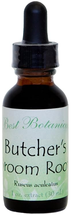 Best Botanicals Butcher's Broom Root Extract 1 oz.
