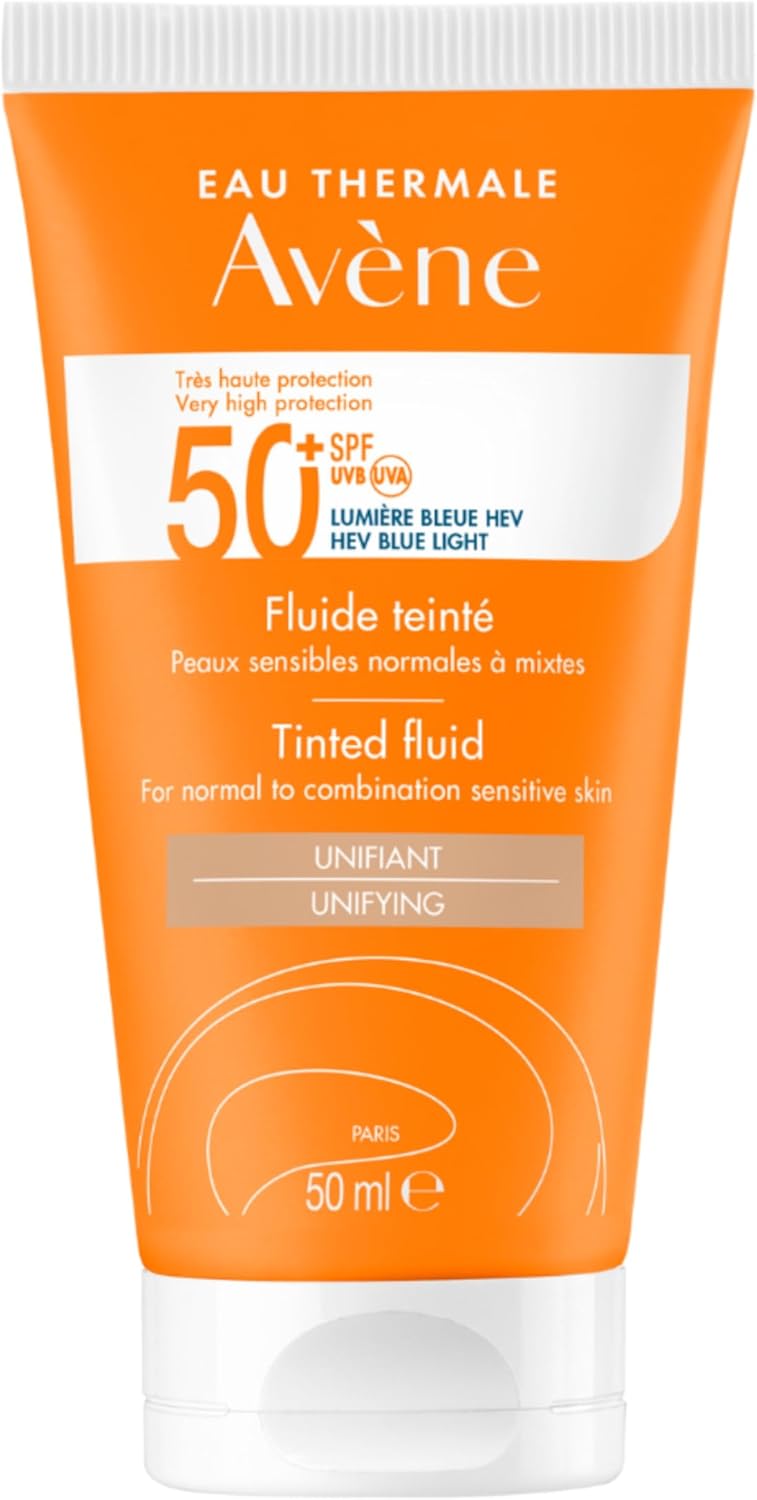 Fluid SPF 50 Normal ve Karma Ciltler için Hafif Dokulu Yüksek Korumalı Renkli Yüz Güneş Kremi 50 ml