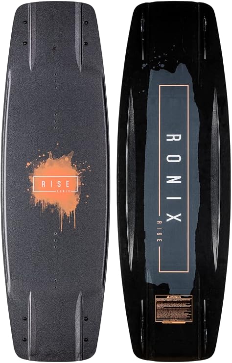 Ronix Rise Air Core 3 SF Wakeboard, Charcoal/Sunrise, 132 cm