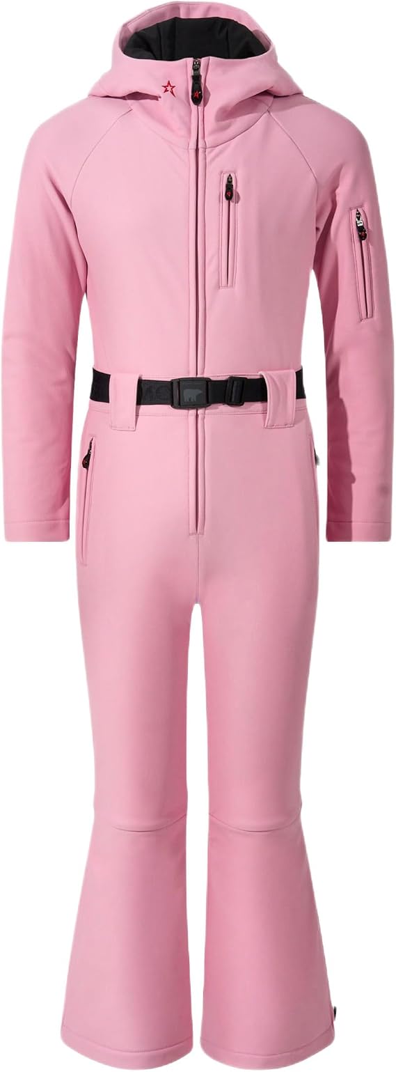 Kids Houndstooth Star Ski Suit