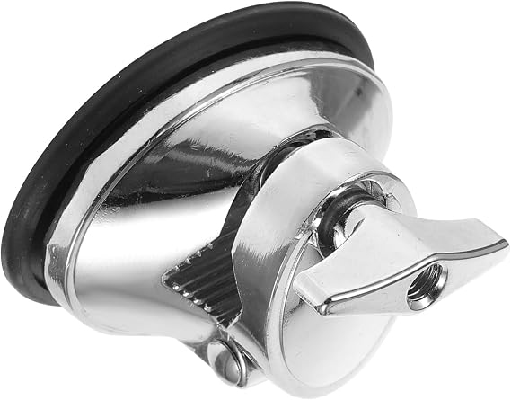 SHOWERORO Drum Hardware Tom Bracket Drum Leg Mount for Snare and Floor Tom Sturdy Plated Base Easy Installation for Performance