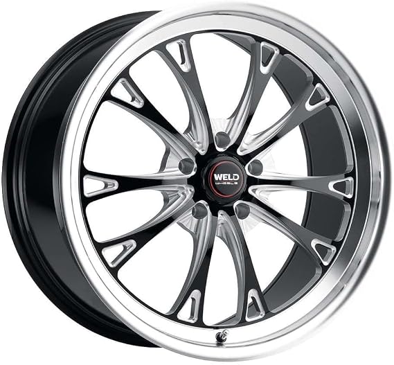 Weld - Belmont Beadlock 17x5 / 5x120.65 / ET10 BS2.60 Gloss Black MIL DIA 78.1 (S1577C063N10)
