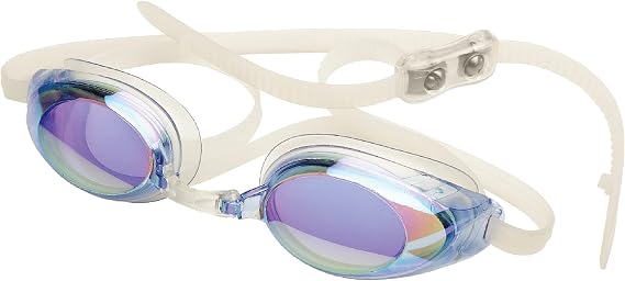 FINIS Lightning Goggles - Competitive Swim Goggles for Women & Men - Adjustable Straps - With 4 Interchangeable Nose Pieces