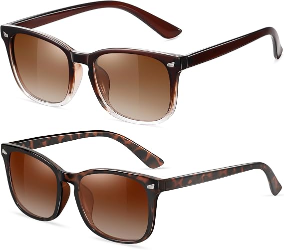 FEIDUSUN Polarized Sunglasses for Women and Men Classic Trendy Sun Glasses with UV Protection