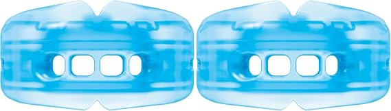 Shock Doctor Braces Mouth Guard for Sports - Upper & Lower Mouthguard for Lacrosse, Hockey, Baseball, Football