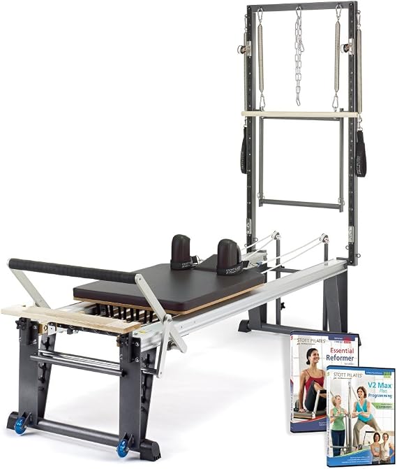 Merrithew Rehab V2 Max Plus Reformer Bundle, Black