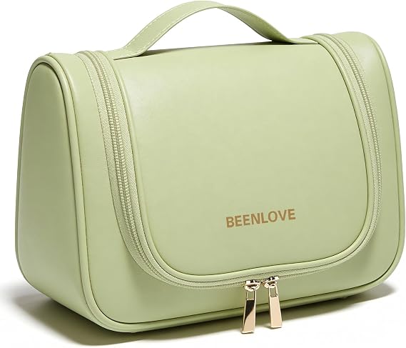 Women's Cosmetic Bag Toiletry Bag for Hanging Toiletry Bag Cosmetic Bag Travel Wash Bag for Makeup Toiletries Water-Repellent Material