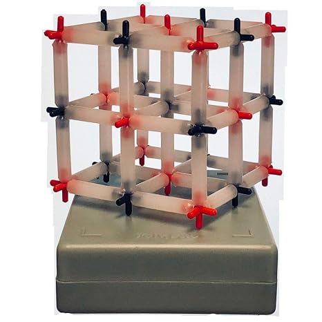 Crystal Model Set, Sodium Chloride Structure, Karter Scientific 281S1 (Pack 1)
