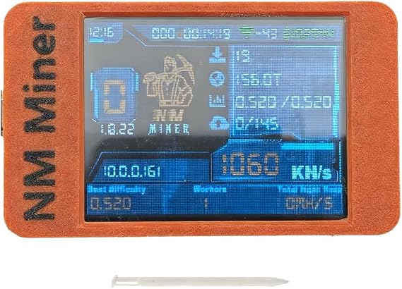 クリプトマイナー Diy ソロマイナー ビットコイン Btc マイナー 2.8インチ カラーディスプレイ アップグレード 1060/s ホーム用