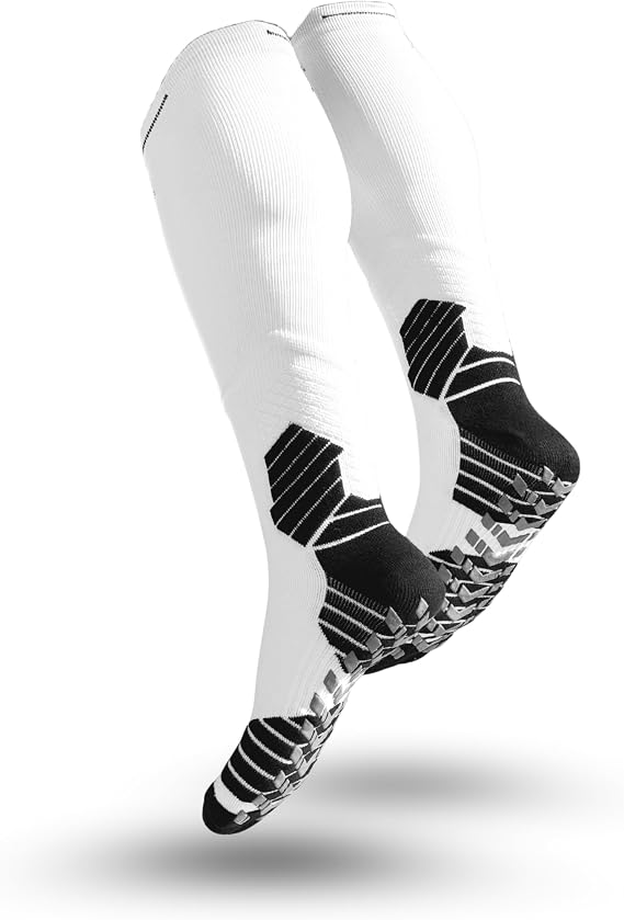 ROCKETGRIP Hockey Socks, Non-Slip Grip Skate Socks for Adult and Youth Hockey Players