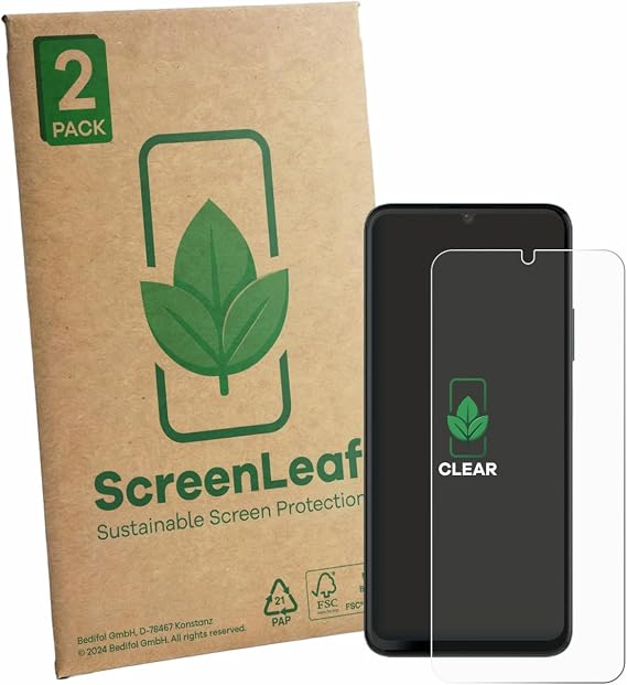 2 Pack Protection Film compatible with NUU Mobile X10 5G