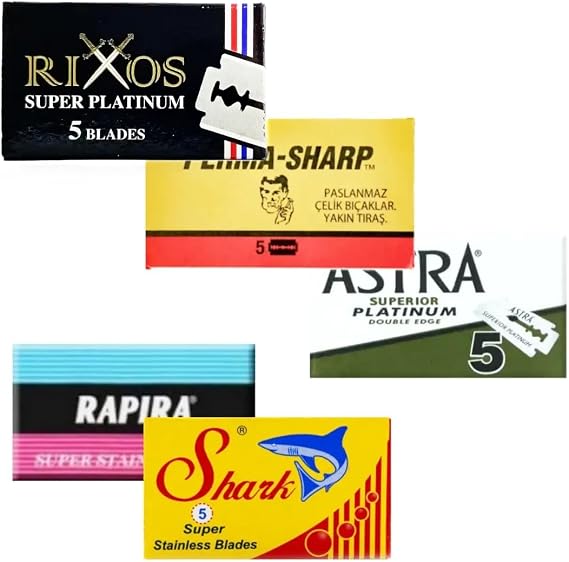 Mixed Razor Set, 30 Full Leaf Razor, Razor Trial Package (SET005)