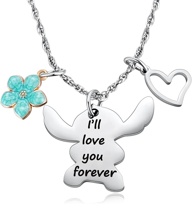 MIXJOY Cute Necklace Gifts for Women, Inspired Birthday Christmas for Granddaughter Daughter Niece