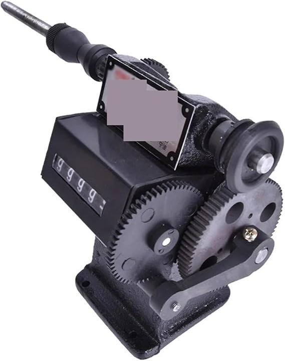 Bobbin Winder for Sewing Machine Manual Winding Machine, Dual-Purpose Hand Coil Counting Winding Machine Winder, 0-9999 Count Range Winding Various Small Coils for Sewing Machine Thread Winding Use