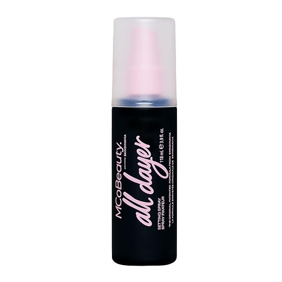 MCoBeauty All Dayer 16 Hour Makeup Setting Spray, Natural Glow Finish