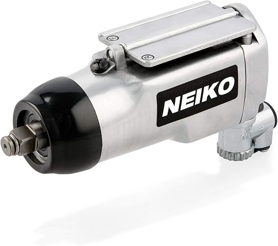 Neiko 30088A 3/8" Drive Butterfly Impact Wrench, 75 Foot/Pound High Power Outlet Air Wrench, 10,000 RPM Pneumatic Impact Wrench, 1/4 Air Inlet 3/8 Air Hose Size Pneumatic Tool for Mechanics