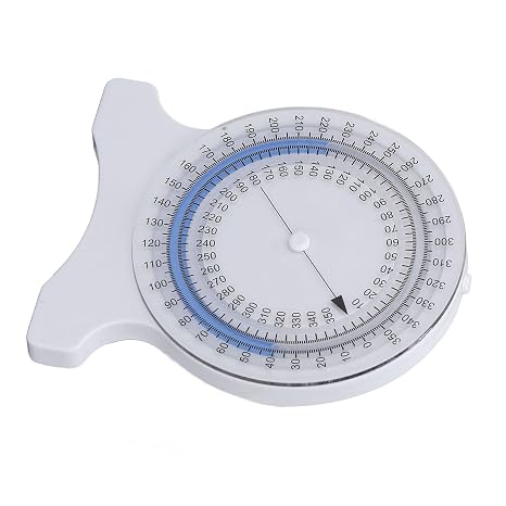 Fafeicy Inclinometer Gauge, 360 Degree Rotation Non Leak Bubble Tool