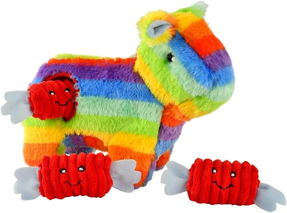 ZippyPaws Burrow Interactive Dog & Puppy Toys for Boredom - Pinata