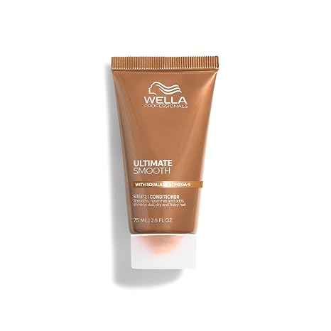Wella Professionals ULTIMATE SMOOTH Conditioner | Treatment for Dry, Frizzy Hair | Nourishes, Smooths & Adds a Silky Shine | With Squalane & Omega 9 | Color Safe