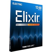 Elixir 012-068 Baritone NanoWeb Electric Guitar String (12302)