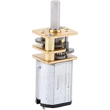 Metal Gearbox DC Gear Motor with Reliable Workmanship for Industrial Machinery Equipment Use