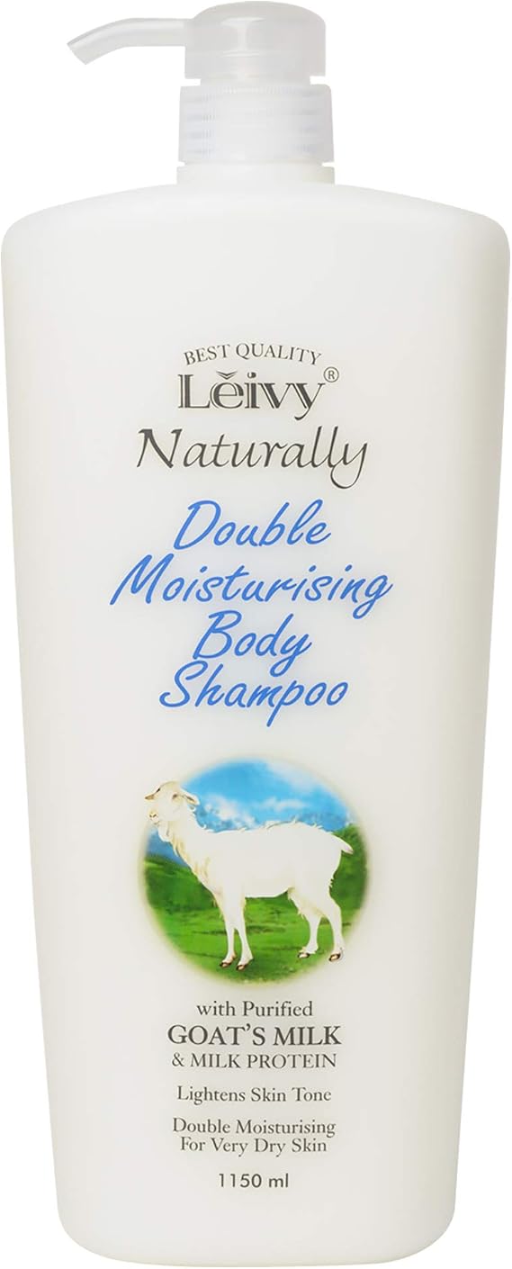 Leivy Body Shampoo Goat Milk & Milk Protein Body Soap 1.15L x1