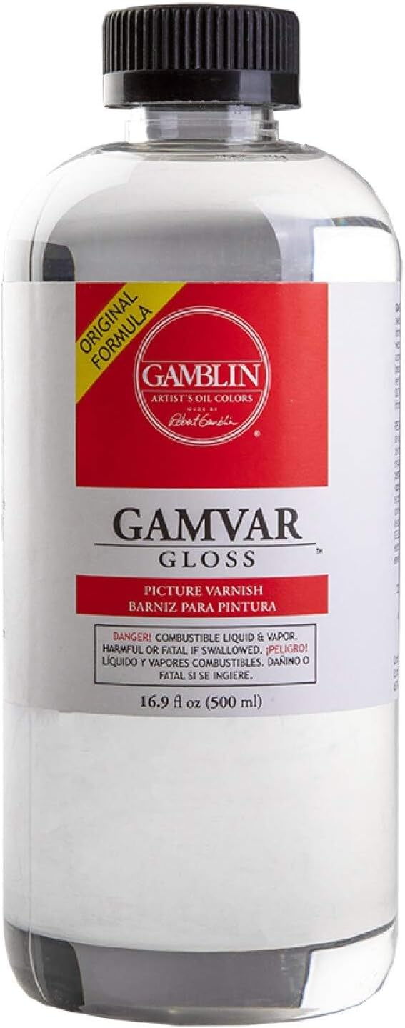 Gamblin Gamvar Pict Varnish 16.9 Oz GlossOrm-D