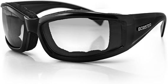 Bobster Invader, Gloss Black Frame, Clear Photochromic Lens
