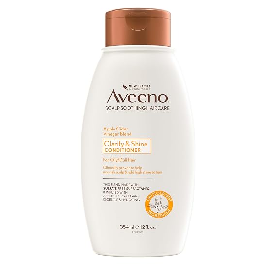Aveeno Apple Cider Vinegar Clarifying Conditioner, 12 fl oz
