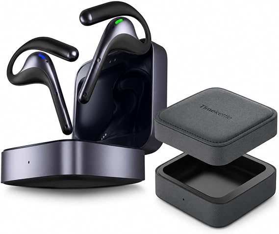 Timekettle W4 Pro Translation Earbuds with Dedicated Protective Case Set, AI Translation Earphones, Simultaneous Two-Way Translation, Online Conference, Call Translation, Video Translation, Supports
